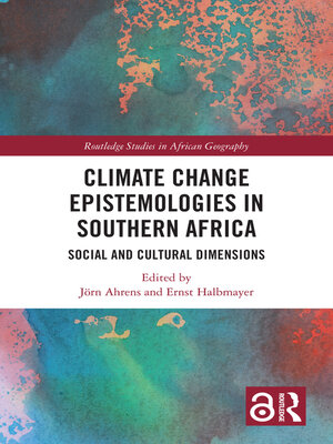 cover image of Climate Change Epistemologies in Southern Africa